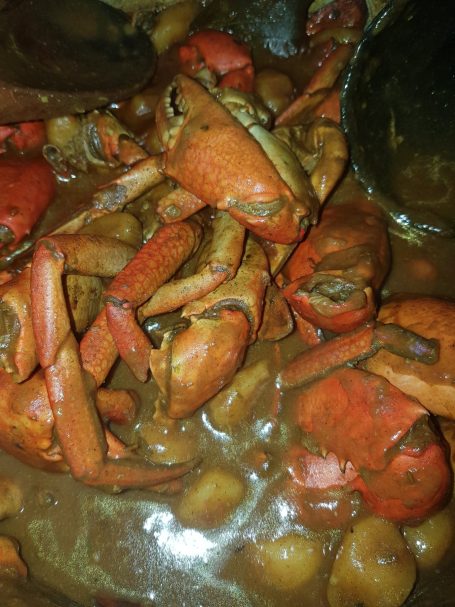 Dombré crabe Tikari Kréoles